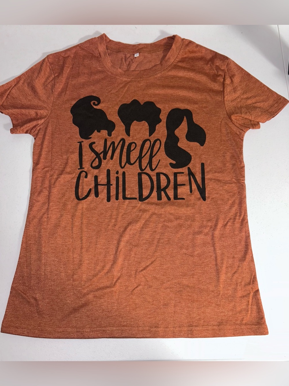 NWT Sanderson Sisters Halloween Tshirt  burnt orange hocus pocus size small